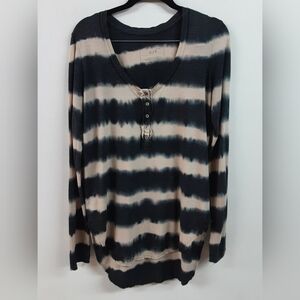 "We The Free" Stripe Long Sleeve